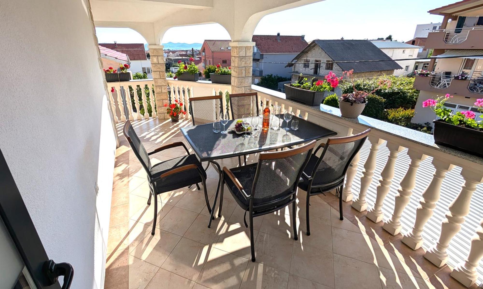 Modern 3Br Apartments In Zadar With Balcony Or Terrace, Free Parking & Ac Eksteriør bilde
