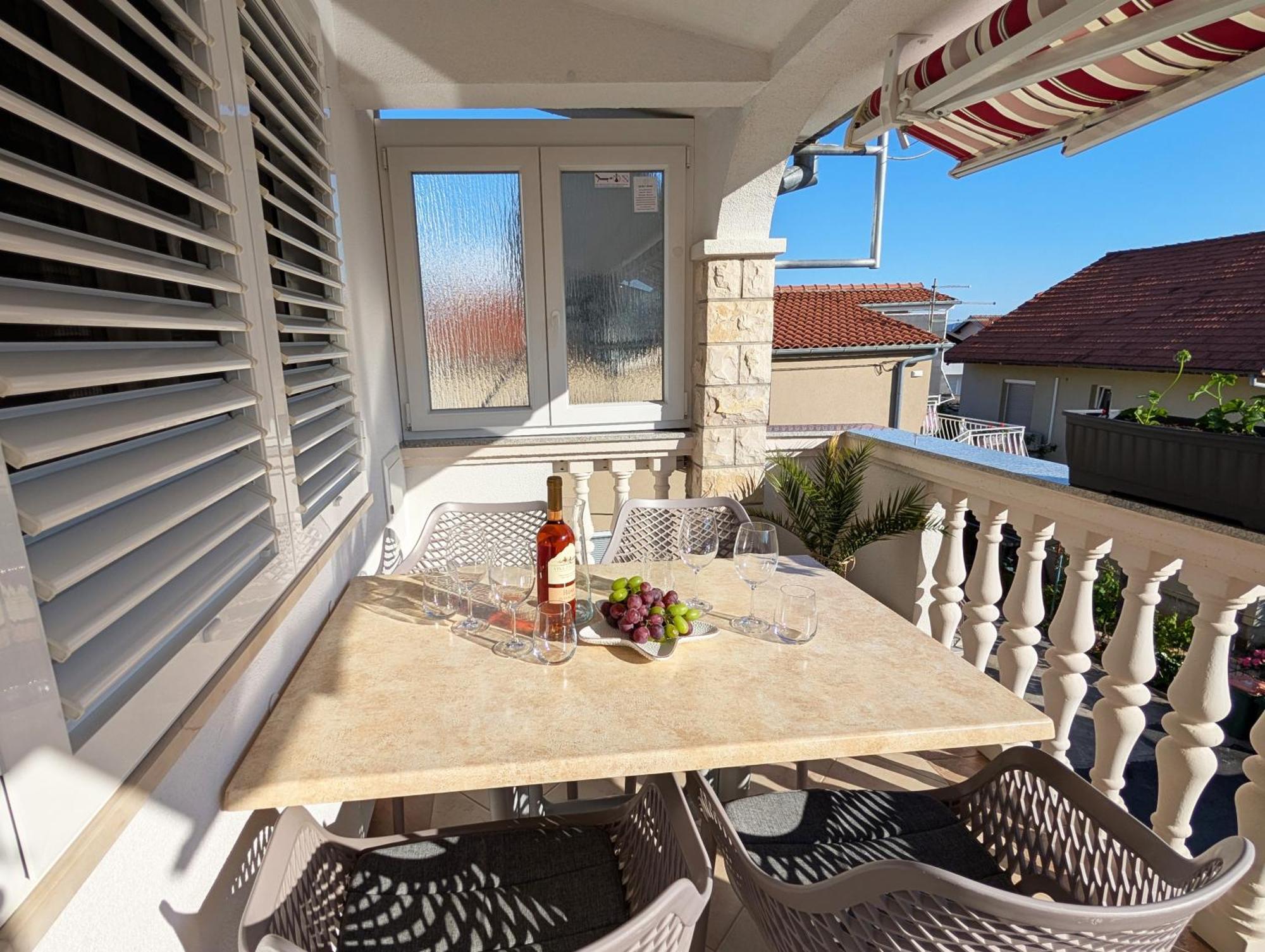 Modern 3Br Apartments In Zadar With Balcony Or Terrace, Free Parking & Ac Rom bilde