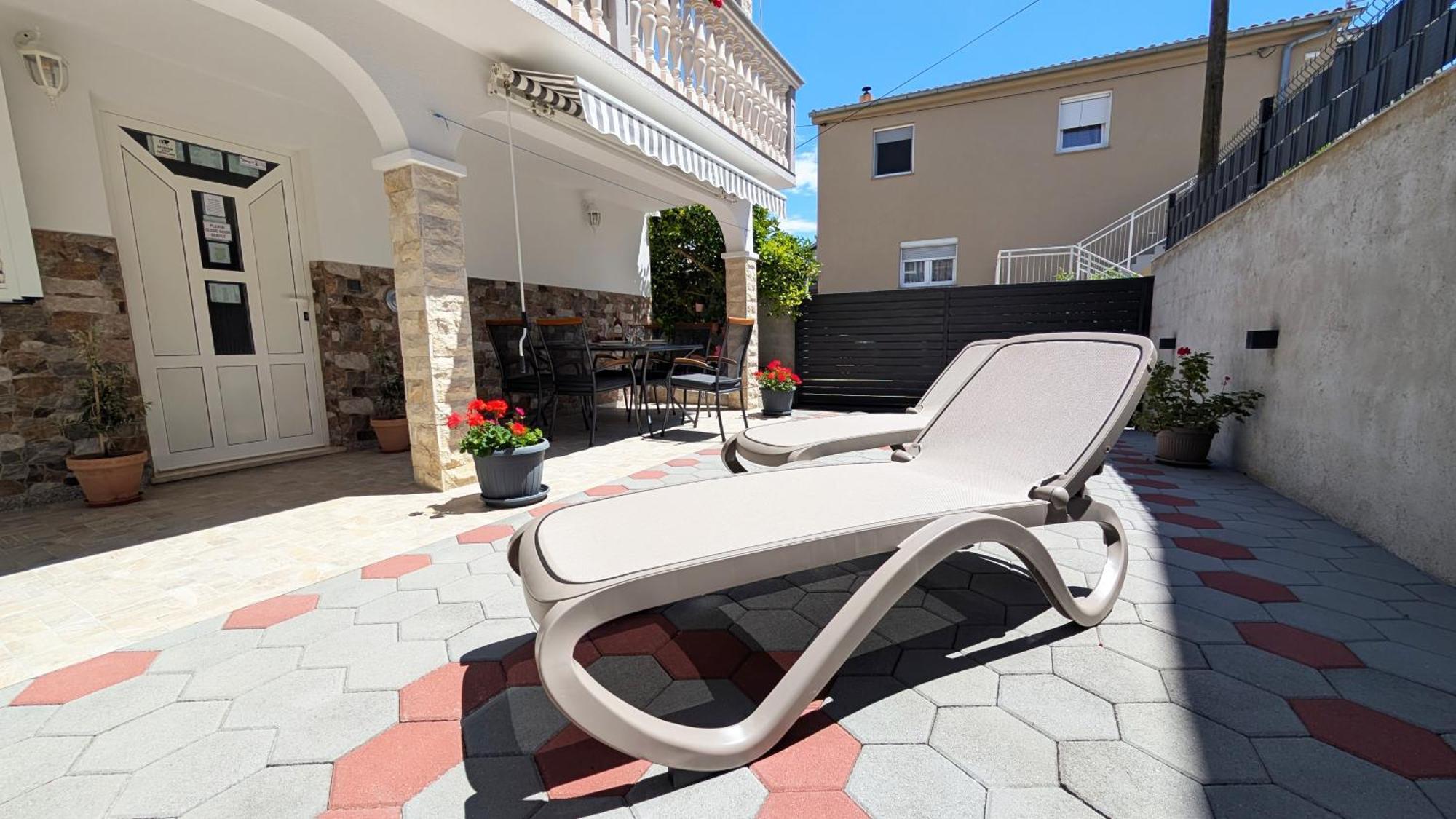 Modern 3Br Apartments In Zadar With Balcony Or Terrace, Free Parking & Ac Rom bilde